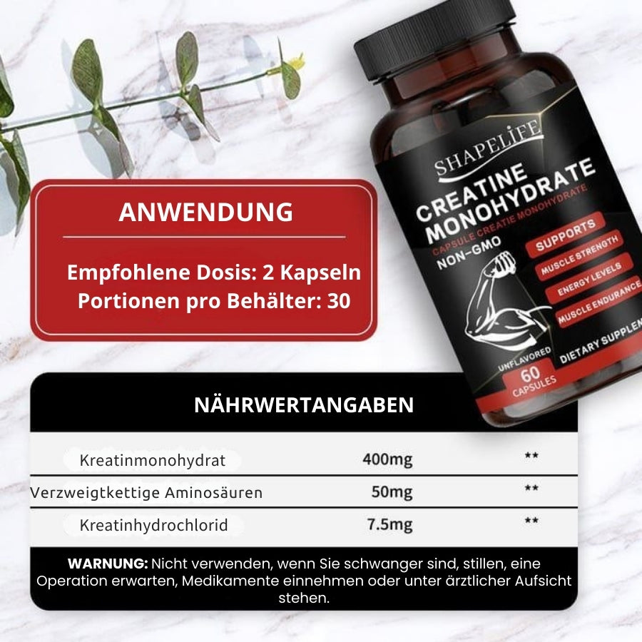 PureGrowth™ | Natürliche Muskelwachstums-Nahrungsergänzung