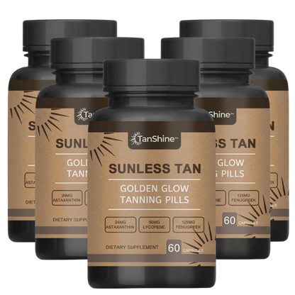 TanShine™ | Goldene Glow-Bräunungskapseln