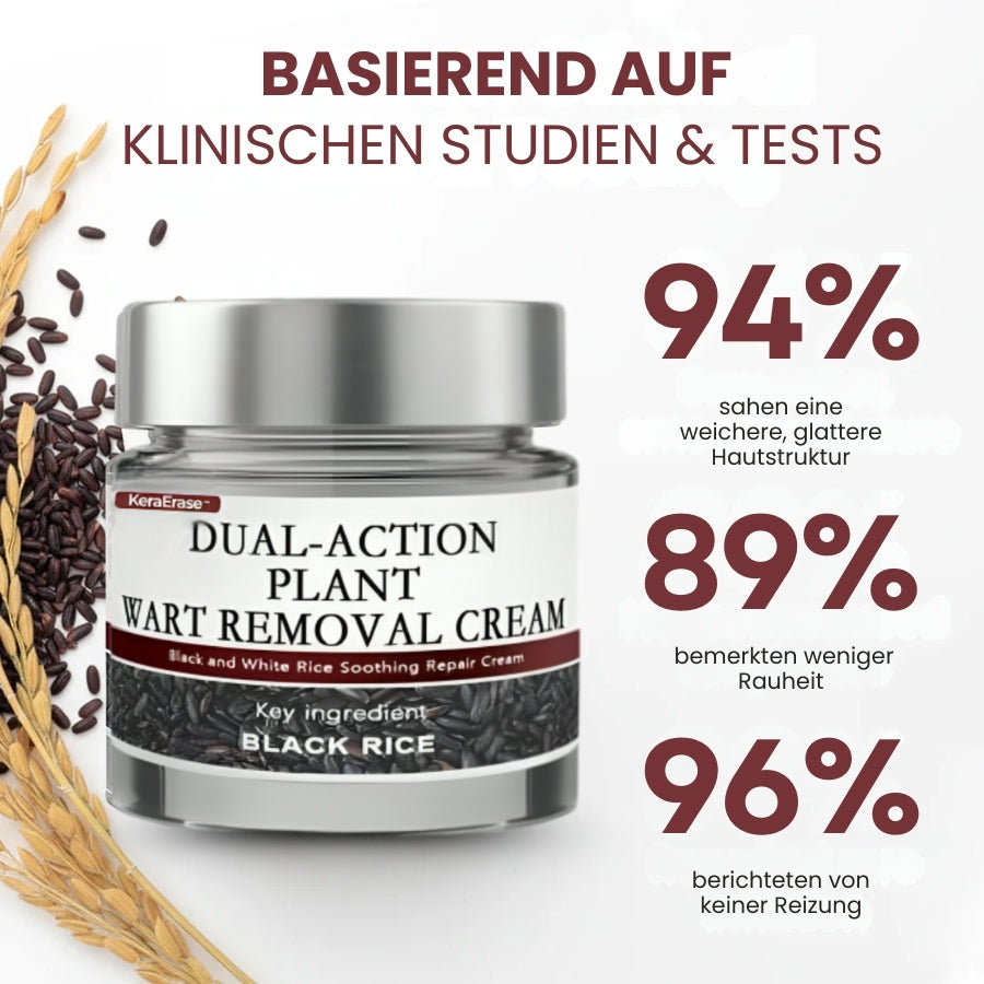 KeraErase™ | Pflanzliche Warzenentfernungscreme mit Doppelwirkung