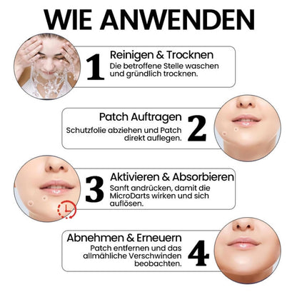 TagGone™ | Schmerzfreie Hautanhängsel-Entfernung mit MicroDart-Pflastern