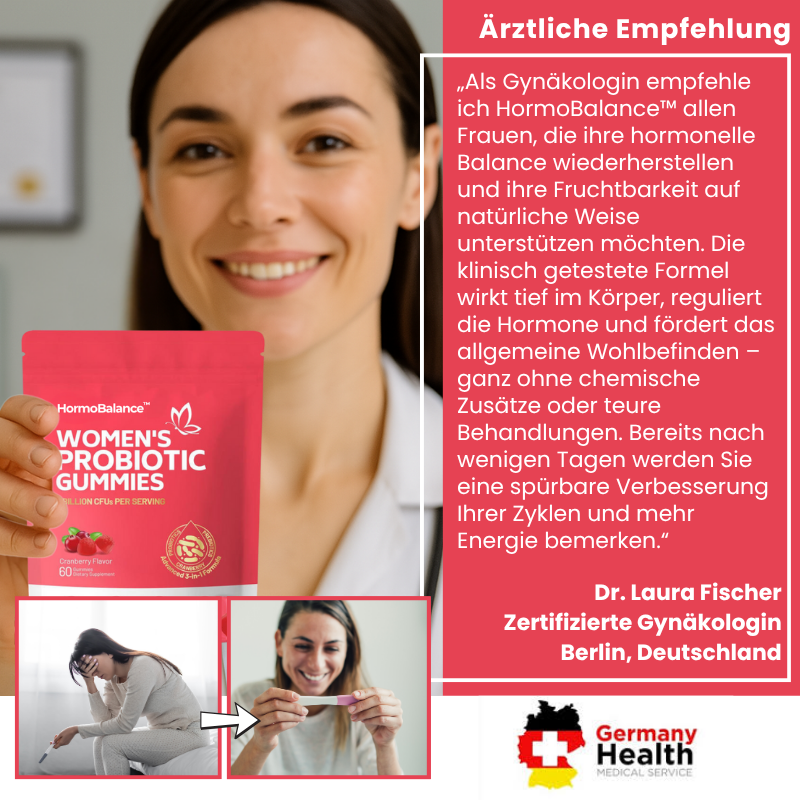 HormoBalance™ | Probiotische Gummies für Frauen