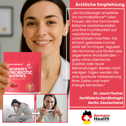 HormoBalance™ | Probiotische Gummies für Frauen