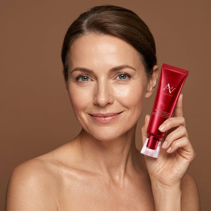 SkinVeil™ | Rote Human Ginseng nährende flüssige Foundation