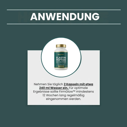 FirmGlow™ | Elastin-Peptid-Hautstraffungsformel