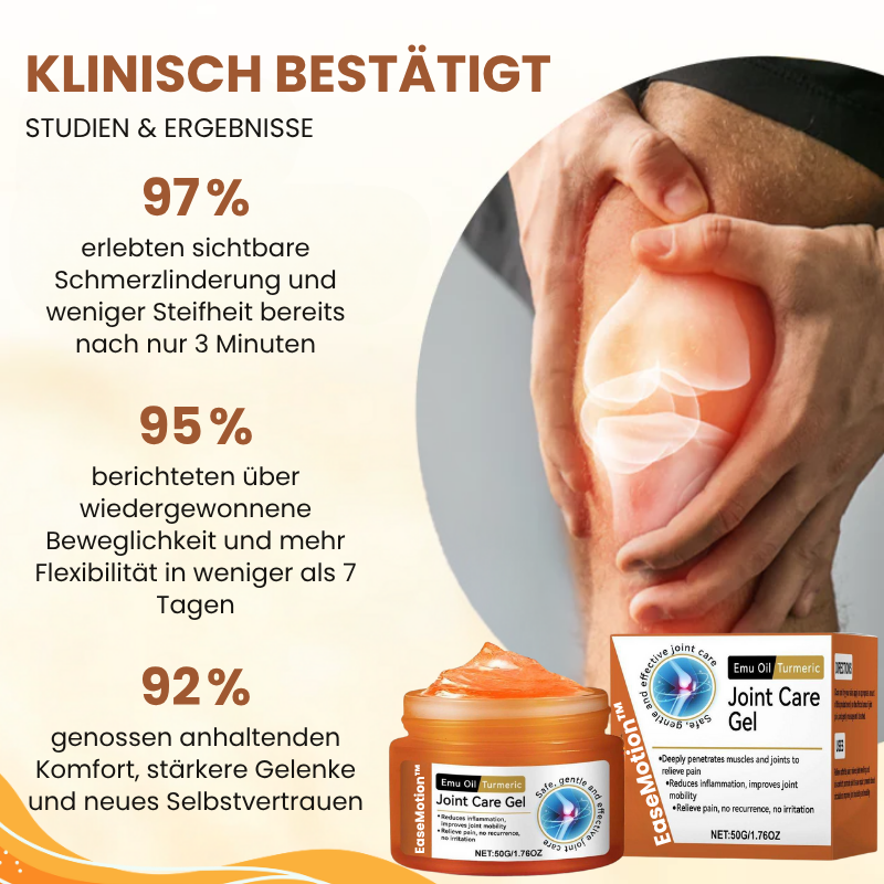 EaseMotion™ | Curcumin-Schmerzlinderungsgel