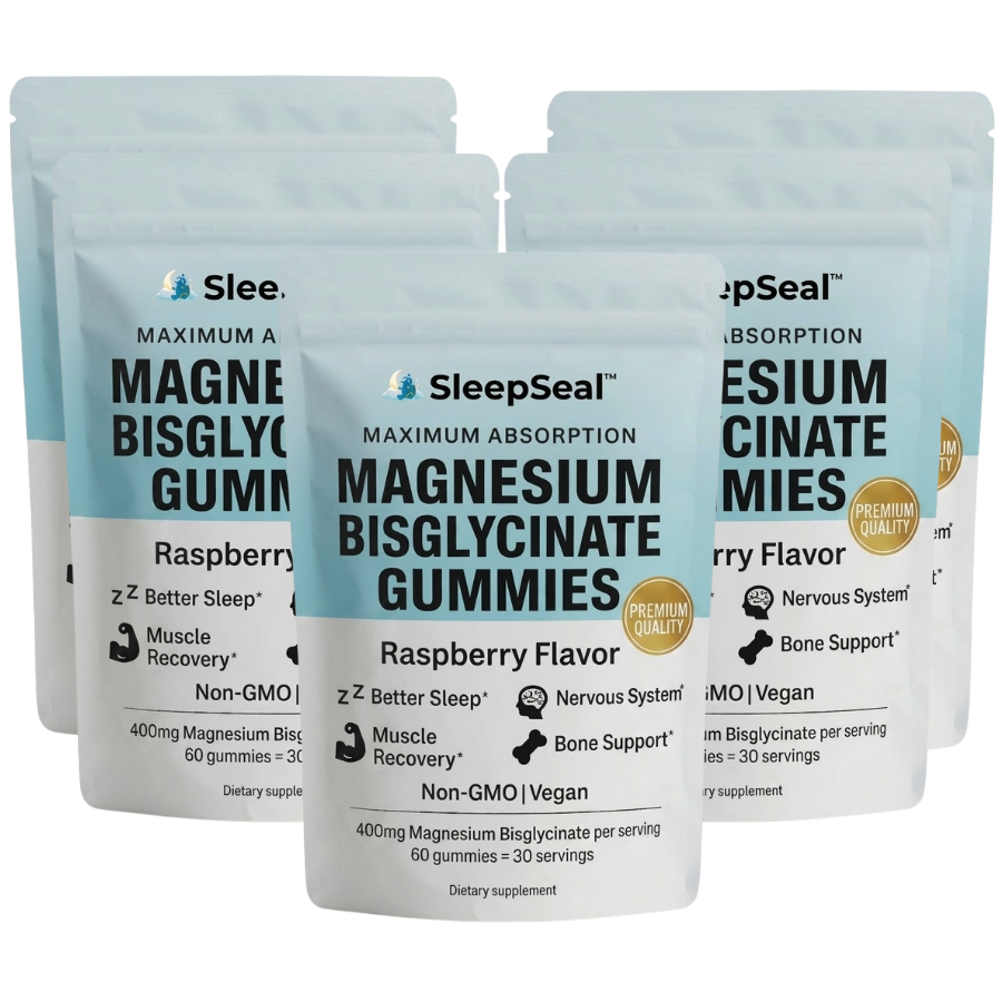 SleepSeal™ | Magnesium-Bisglycinat-Gummis