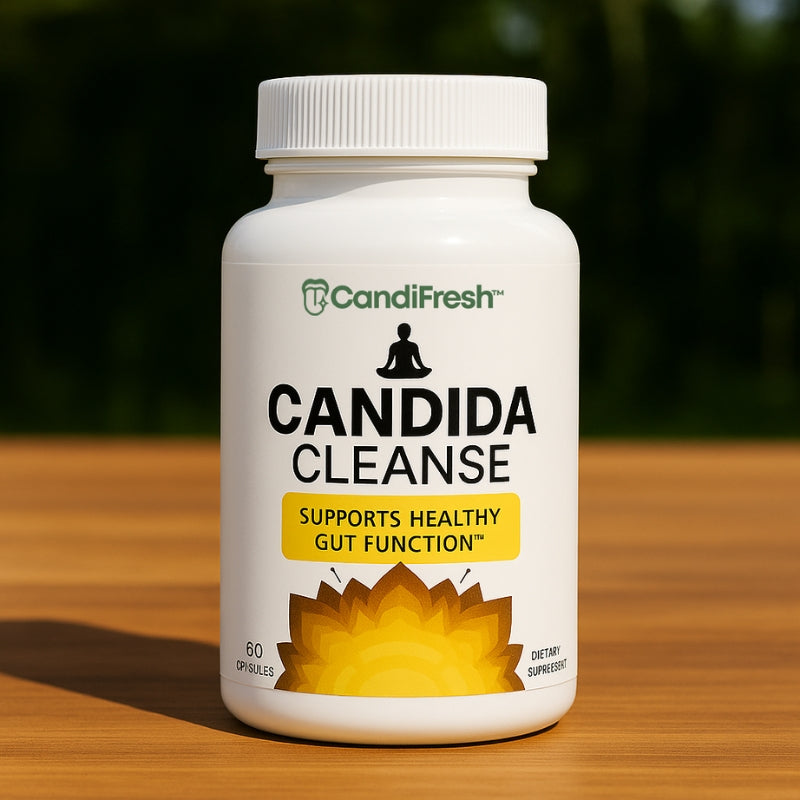 CandiFresh™ | Candida-Cleanse-Kapseln gegen weißen Zungenbelag
