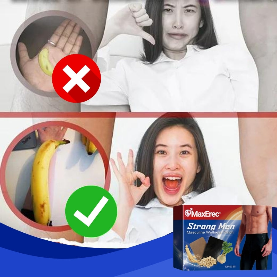 MaxErec™ | Starker Mann Maskuline Wellness Patch