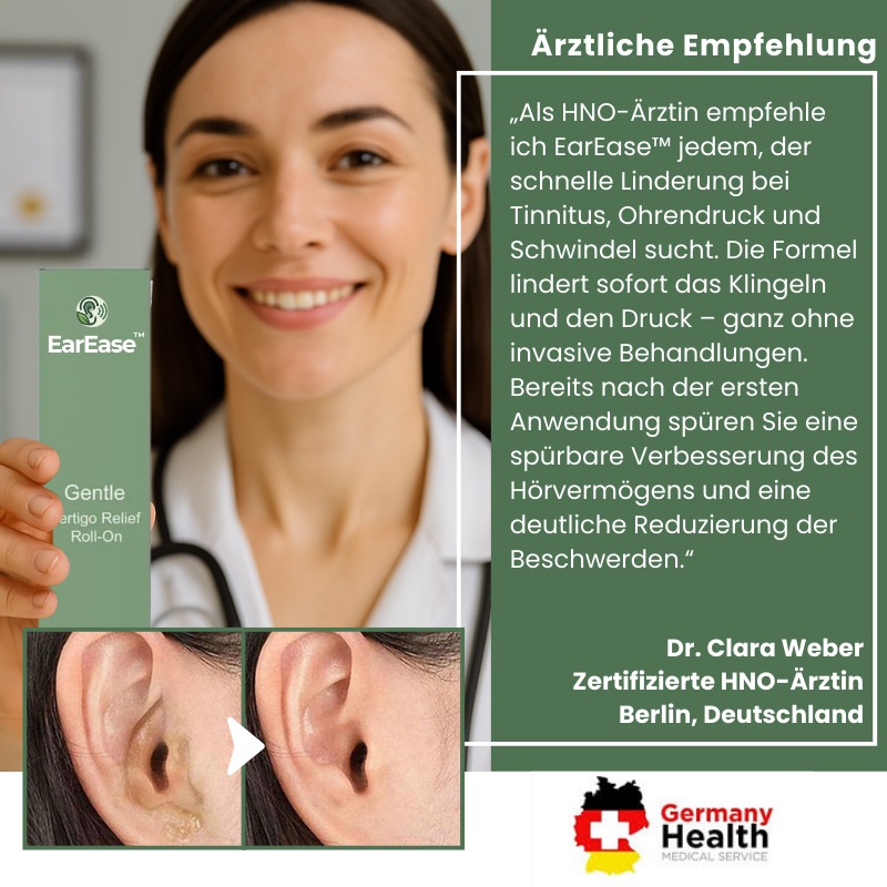 EarEase™ | Sanfte Schwindel-Linderung Roll-On
