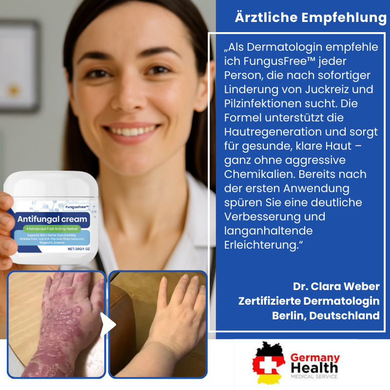 FungusFree™ | Antimykotische Creme