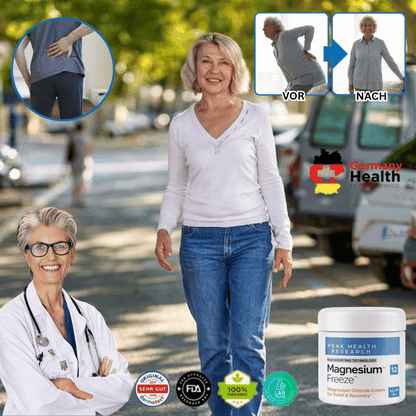 MagnesiumFreeze™ | Schmerzlindernde Körpercreme