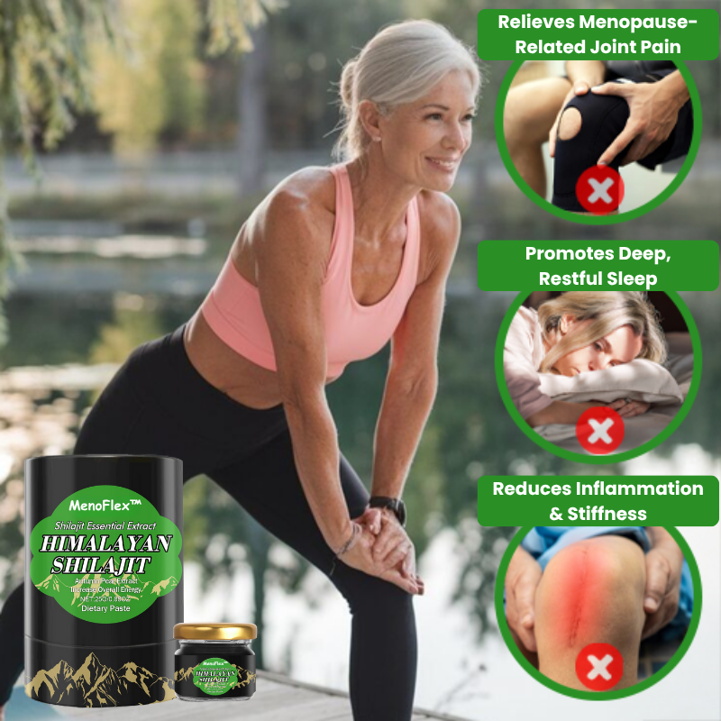 MenoFlex™ | Menopause-Linderung & Hormonbalance-Nahrungsergänzung