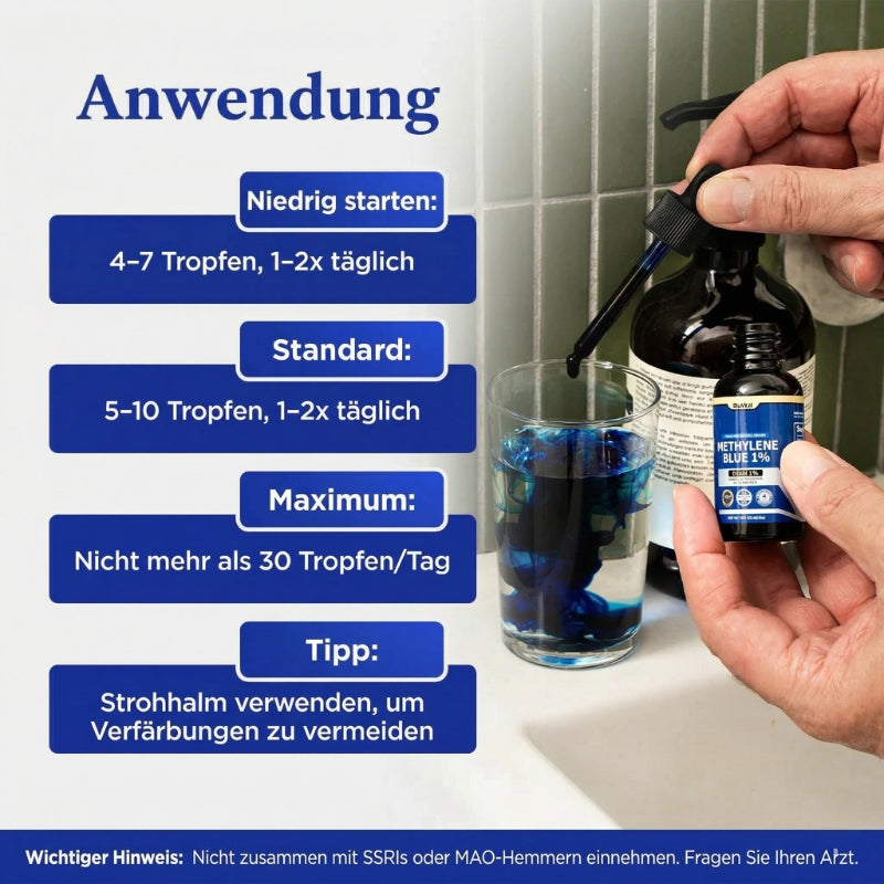 BluVital™ | Methylenblau 1 % in Ph.Eur.-Qualität