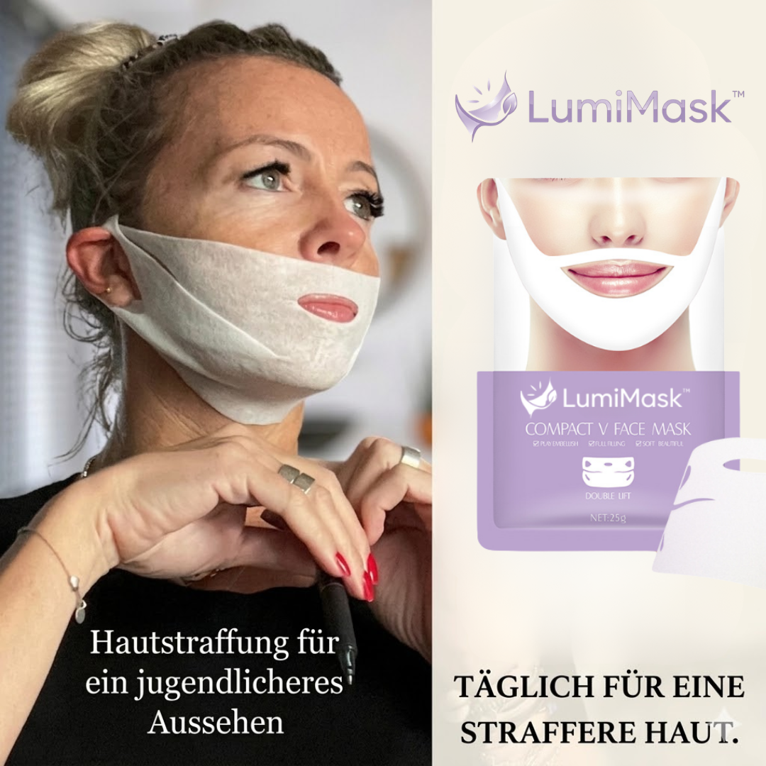 LumiMask™ | Wiederverwendbare Lifting- & Straffungs-Gesichtsmaske