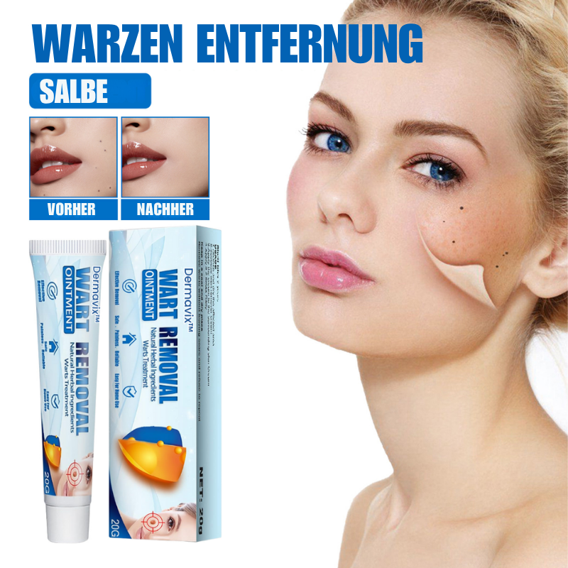 Dermavix™ | Entfernt 97% der Warzen & Hauttaggen in nur 3 Tagen!