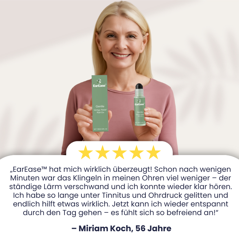 EarEase™ | Sanfte Schwindel-Linderung Roll-On