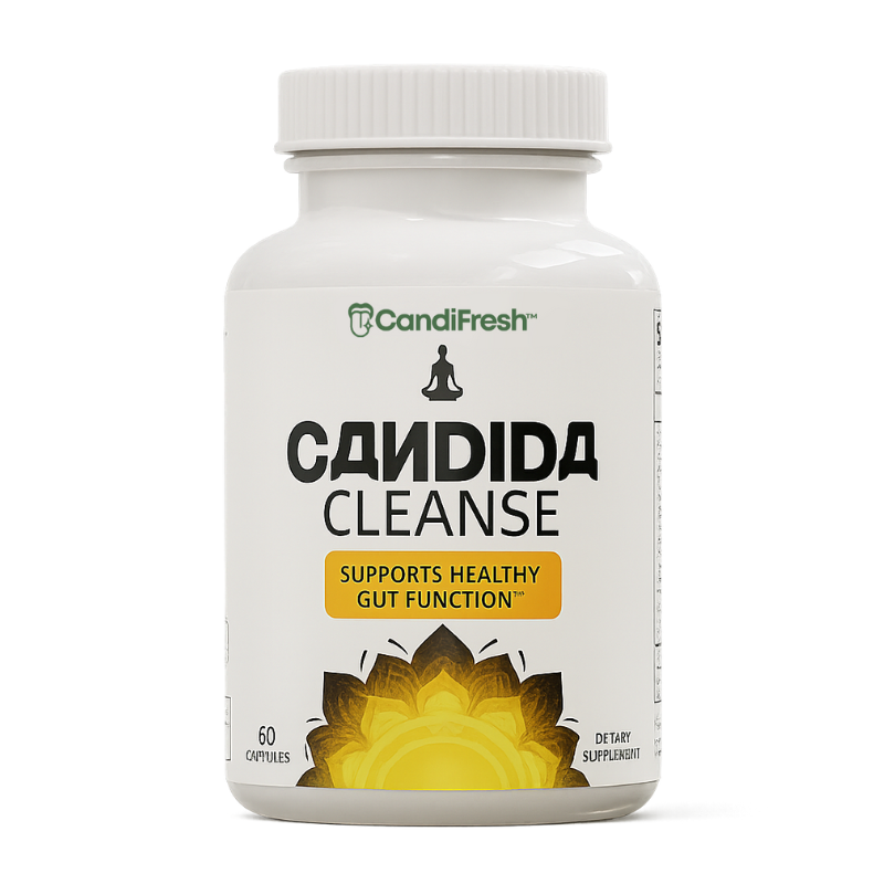 CandiFresh™ | Candida-Cleanse-Kapseln gegen weißen Zungenbelag