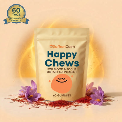 SaffronCalm™ | Safran-Gummis für Stimmung & Konzentration