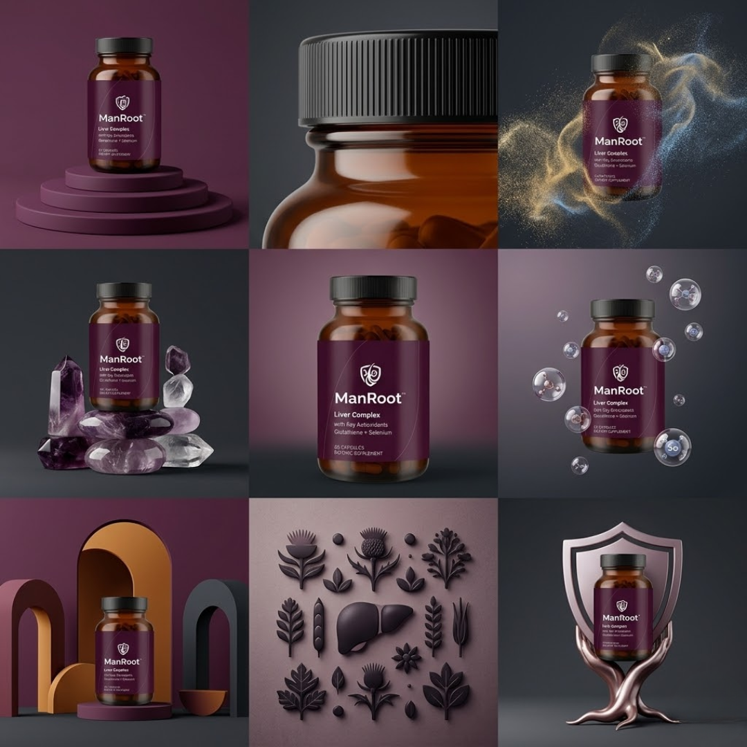 ManRoot™ | Nahrungsergänzung für Schilddrüse & Leber-Komplex
