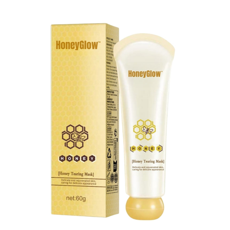 HoneyGlow™ | Kräuter-Peel-Off-Gesichtsmaske mit Honig für Flecken
