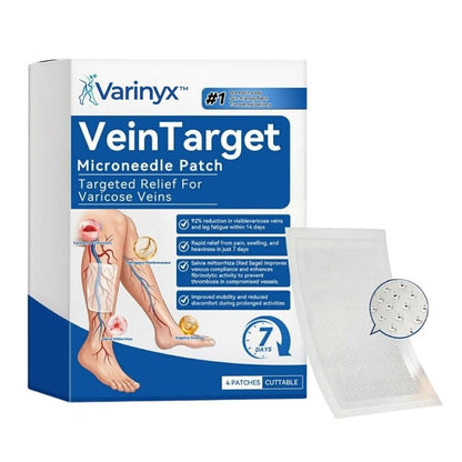 Varinyx™ | Microneedling-Pflaster gegen Krampfadern