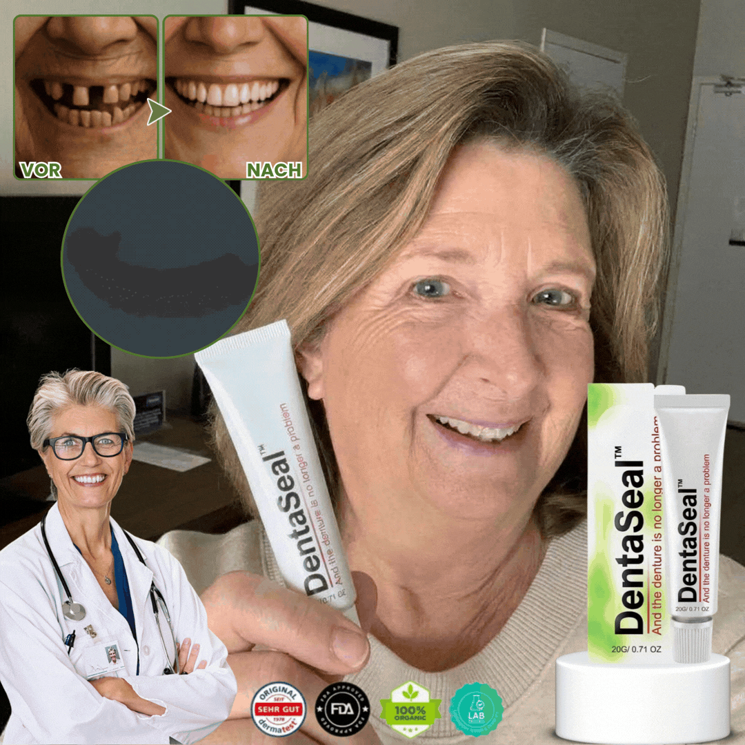 DentaSeal™ | Haftgel für Zahnprothesen