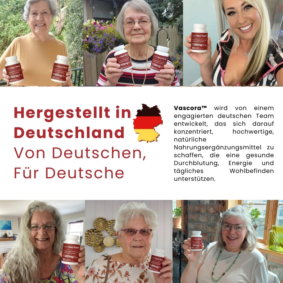 Vascora™ | Nahrungsergänzung zur Unterstützung der Gefäßgesundheit
