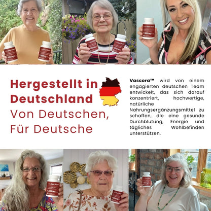 Vascora™ | Nahrungsergänzung zur Unterstützung der Gefäßgesundheit