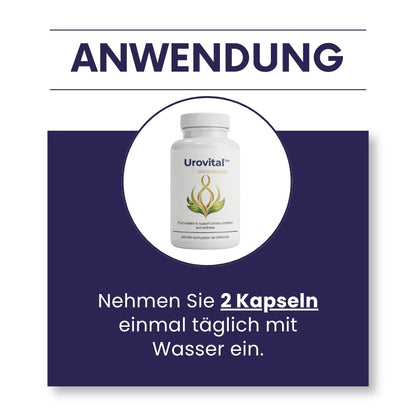 Urovital™ |  Unterstützung für die Gesundheit der Harnwege