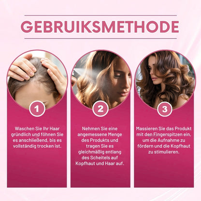 Hairletics™ | Das 60-Sekunden-Spray, das Ihren Scheitel füllt und das Haarvolumen direkt an der Wurzel stärkt!