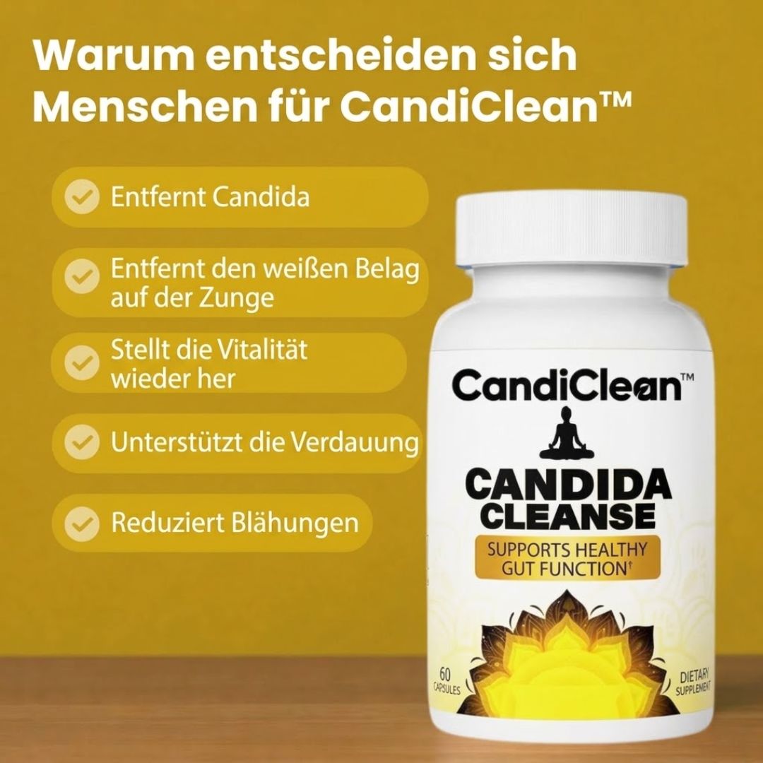 CandiClean™ | Unterstützt eine gesunde Darmfunktion