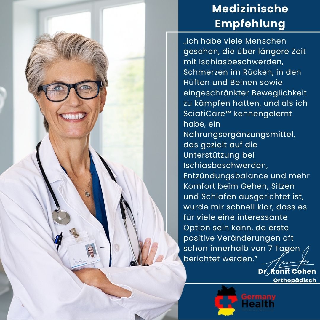 SciatiCare™ | Nervenunterstützungs-Supplement