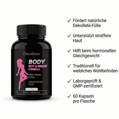 Décolleva™ | Bockshornklee + Pueraria Mirifica für Bruststraffung und Fülle