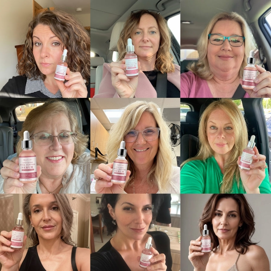 RejuviCore™ | Anti-Aging Rosa-Peptid-Serum