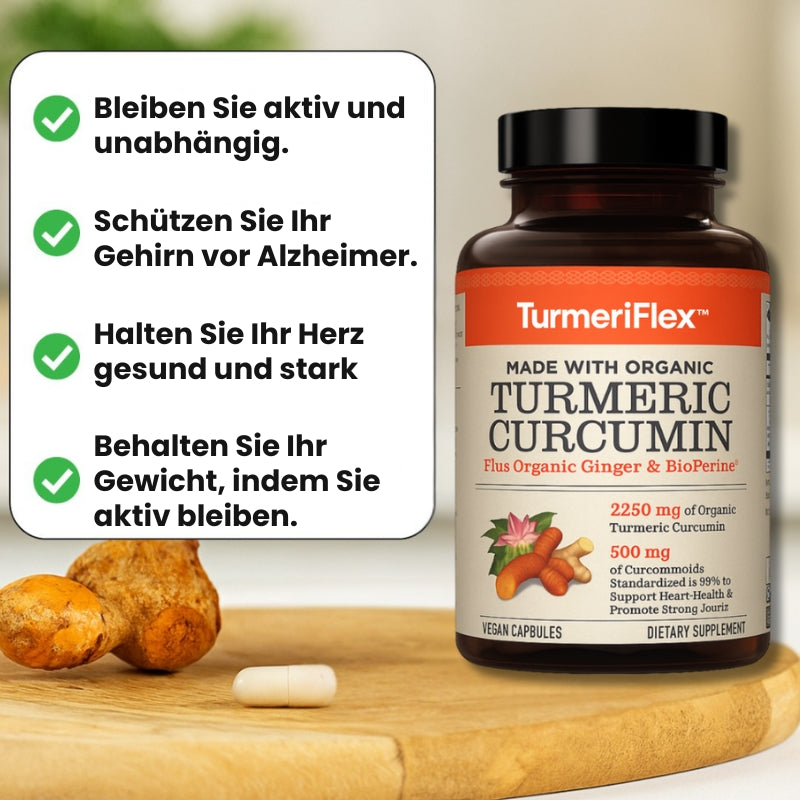 TurmeriFlex™ | Bio-Kurkuma-Curcumin für starke Gelenke