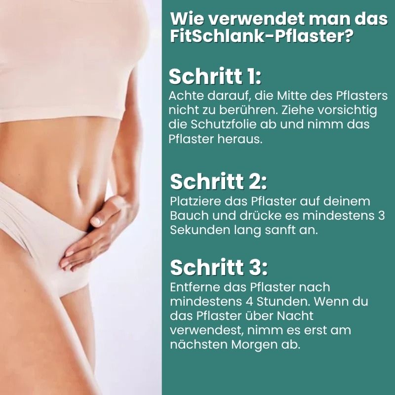 FitSchlank™ | GLP-1 Nano Mikronadelpflaster