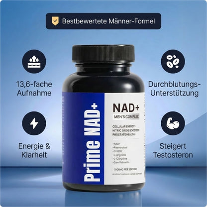 Prime NAD+™ | 13-in-1 Liposomales NAD+ gegen Erektionsstörungen