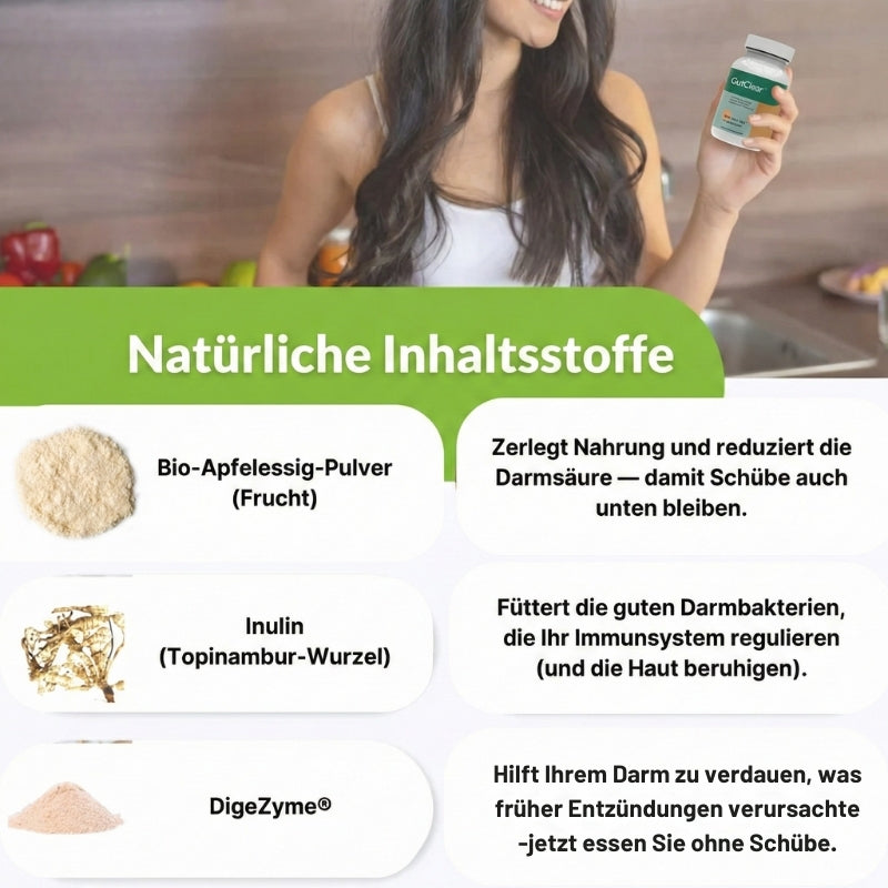 GutClear™ | Darmbarriere-Reparatur-Kapseln