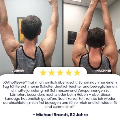 OrthoSleeve™ | Orthopädische Schulterstütze