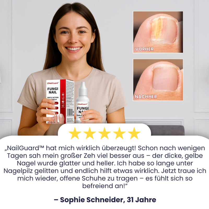 NailGuard™ | Behandlung von Fußnagelpilz