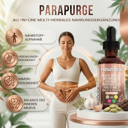 ParaPurge™ | Wermut, Schwarznuss Parasiten-Detox