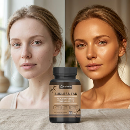 TanShine™ | Goldene Glow-Bräunungskapseln