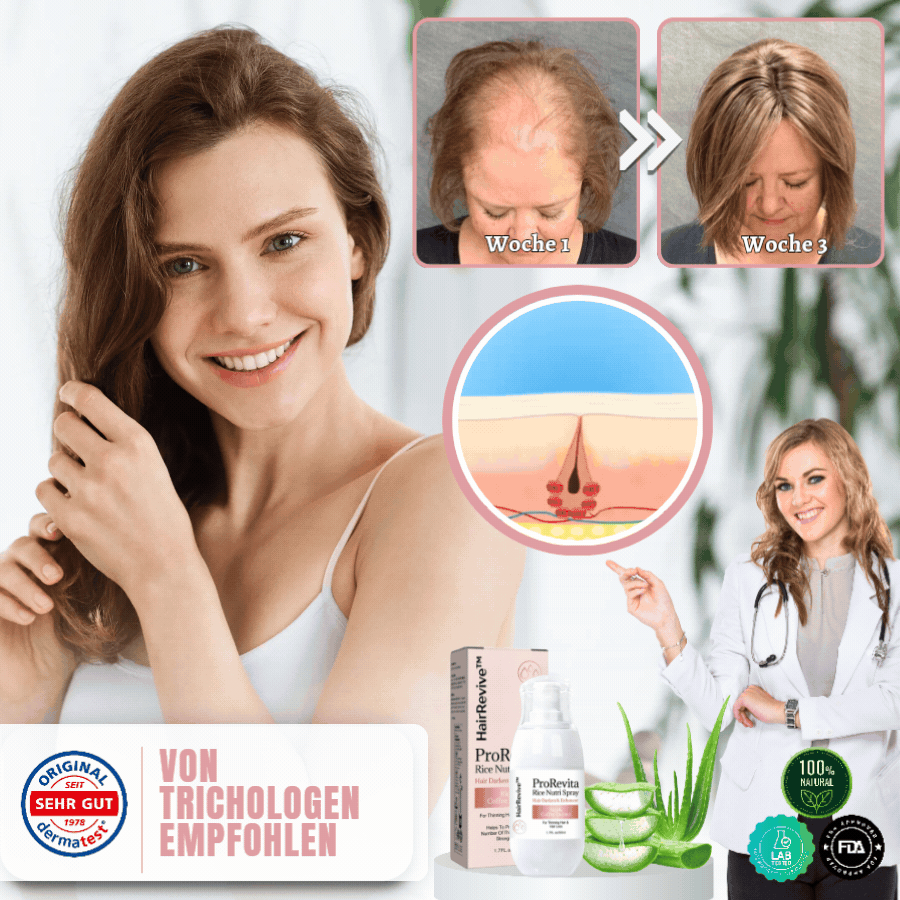HairRevive™ | Reis-Nährstoff-Haarspray