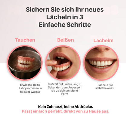 DentaFit™ Sofort-Funktionsprothese