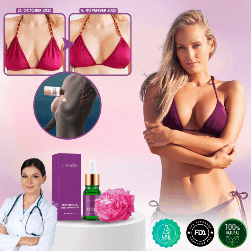 Firmelle™ | Erlebe bis zu 95 % straffere, vollere und angehobene Brüste – klinisch nachgewiesene Ergebnisse in nur 2 Wochen!