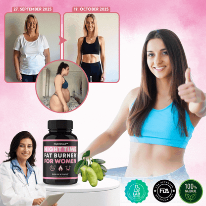 NightShred™ | Aktiviert den hormonellen Schlüsselfaktor, der Bauchfett schmelzen lässt!