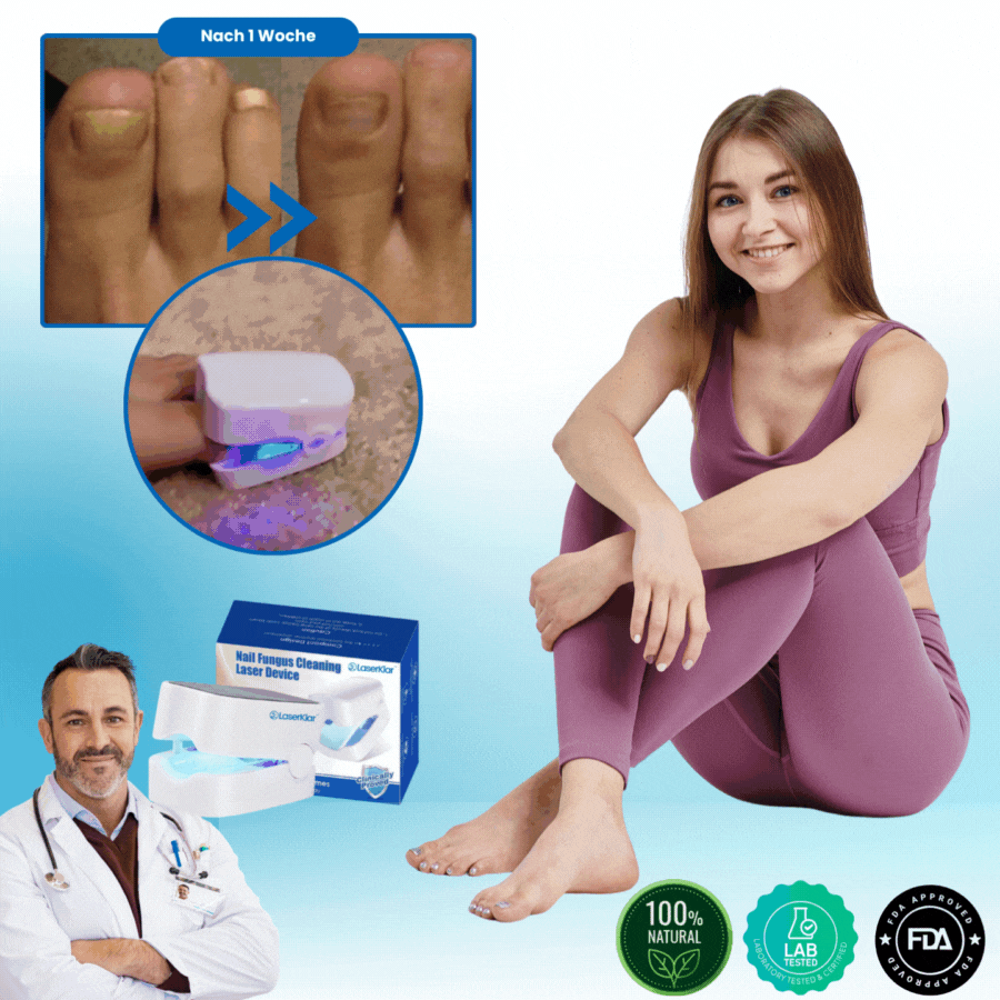 LaserKlar™ | Medizinischer Nagelpilz-Laser