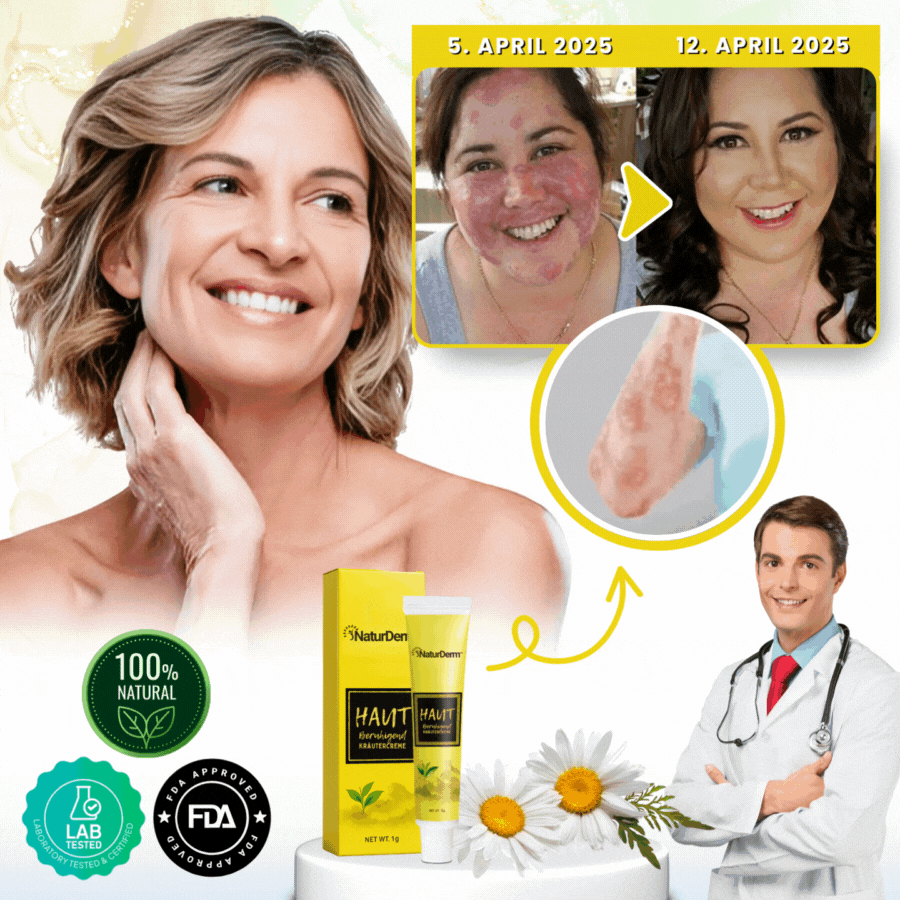 NaturDerm™ | Haut Beruhigende Kräutersalbe
