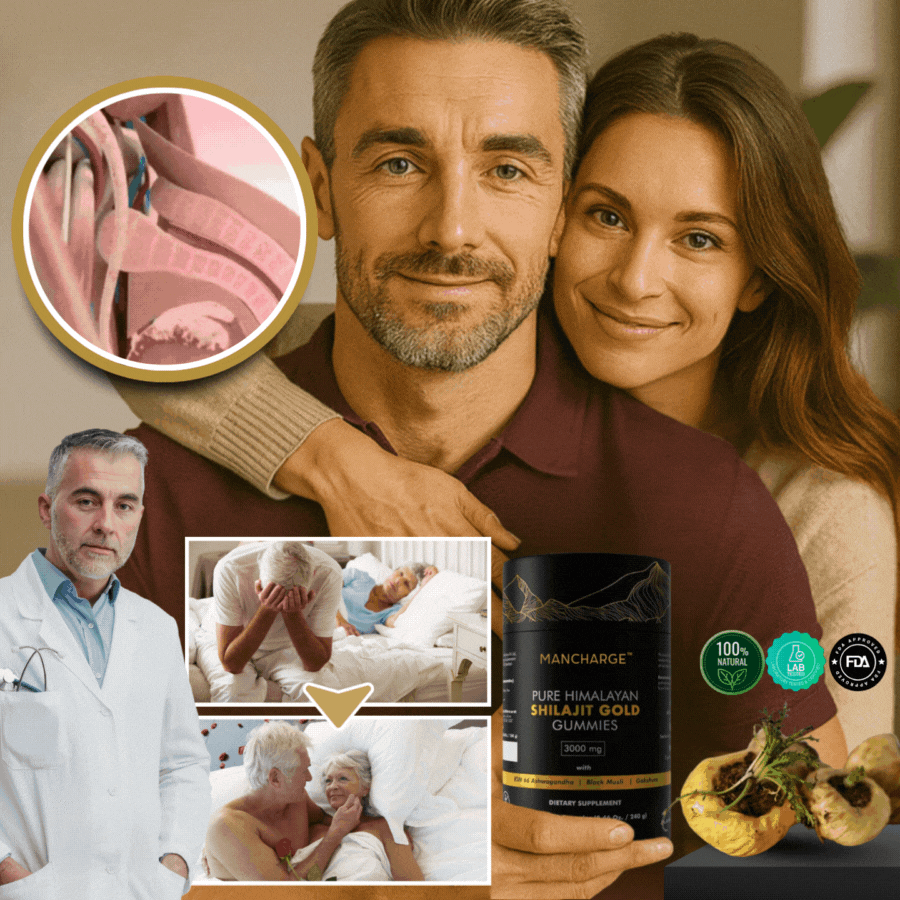 ManCharge™ |  Reines Himalaya-Shilajit Gold Gummies