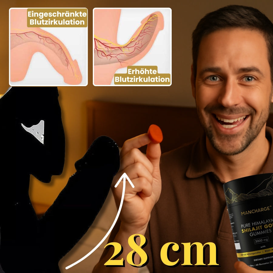 ManCharge™ |  Reines Himalaya-Shilajit Gold Gummies